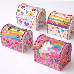 Schatztruhe  Schatzkiste zum Selbstgestalten (blanko)